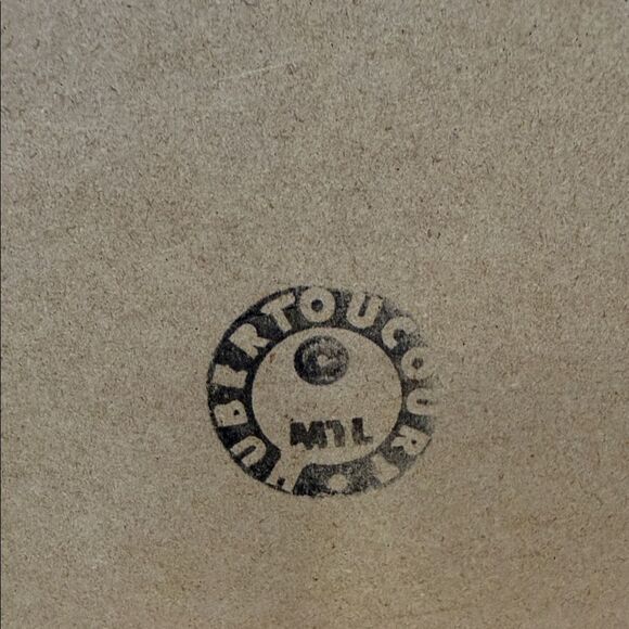 Vintage heavy Hubertoucourt Decorative Wooden Box with Fruit Basket Design - Picture 4 of 4